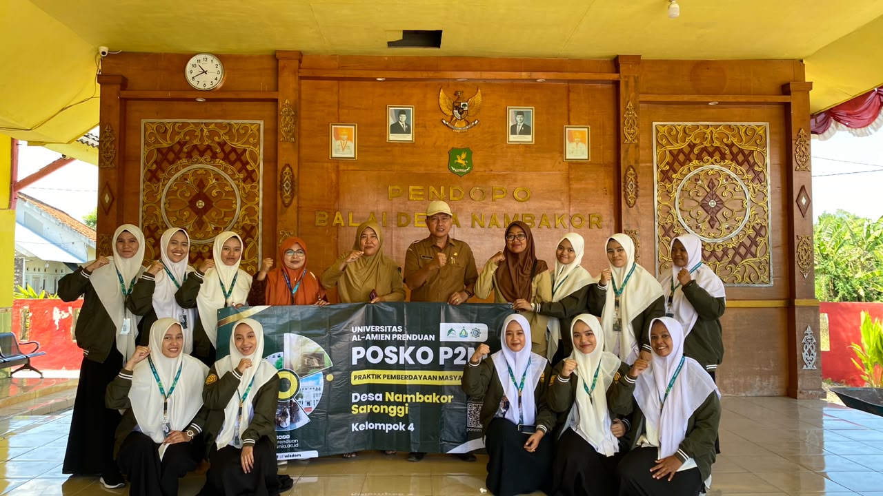 Prosesi Penyerahan Mahasiswa P2M kepada Pemerintah Desa Nambakor Menjadi Awal Kolaborasi Pengabdian