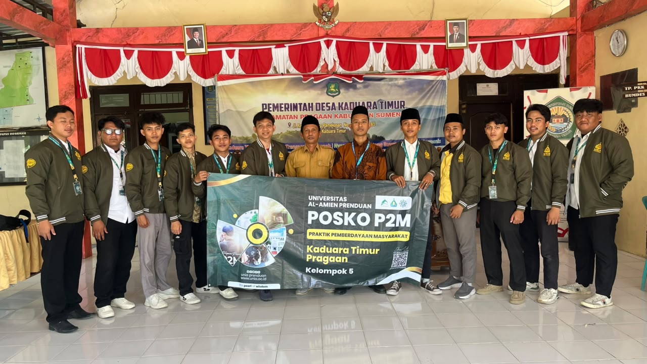 Penyerahan Resmi Peserta P2M UNIA Prenduan Posko V di Desa Kaduara Timur