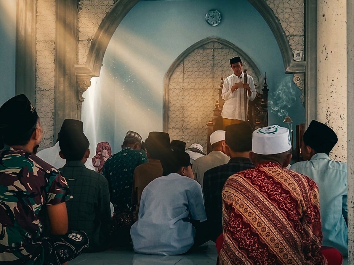 Kekhusyukan Sholat Jum'at di Desa Errabu