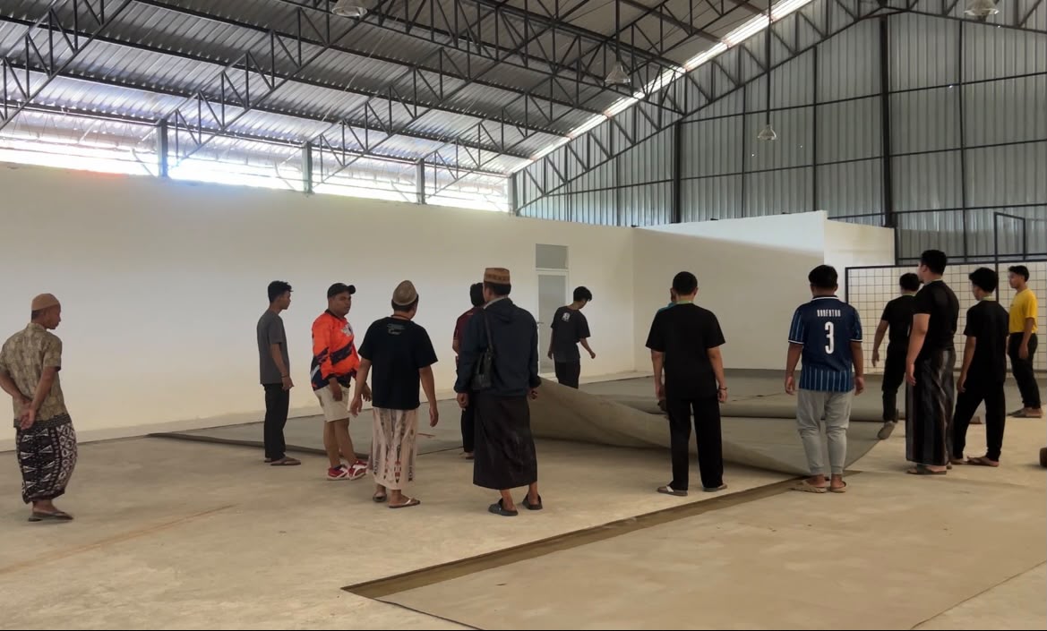 Persiapan Penginapan Jemaah Tarekat Tijaniyah pada Idul Khotmi Nasional 2026