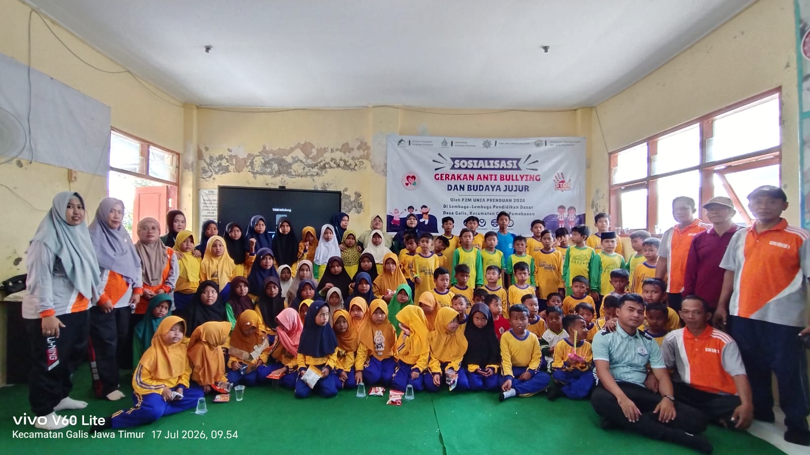 Mahasiswi P2M Kelompok 1 UNIA Prenduan 2026 Gelar Sosialisasi Gerakan Anti Bullying dan Budaya Jujur di SDN Galis 1