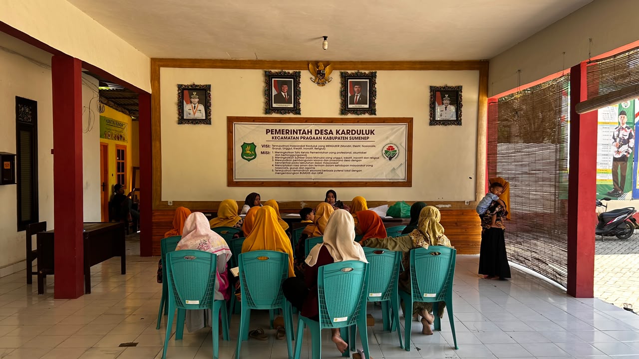 Pengkaderan Posyandu Desa Karduluk untuk Penguatan Layanan Kesehatan Masyarakat