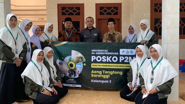 Penyerahan DPL pada Aparat Desa Aengtongtong Kecamatan Saronggi Sumenep