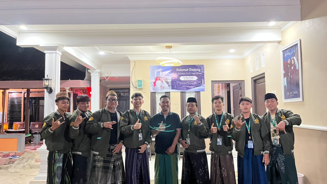 Silaturahmi ke kediaman kepala dusun Panggulan