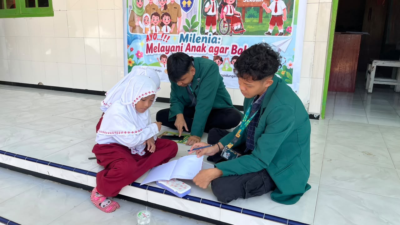 Gerakan literasi hijau & Pojok Baca di SDI Mabda'ul Falah