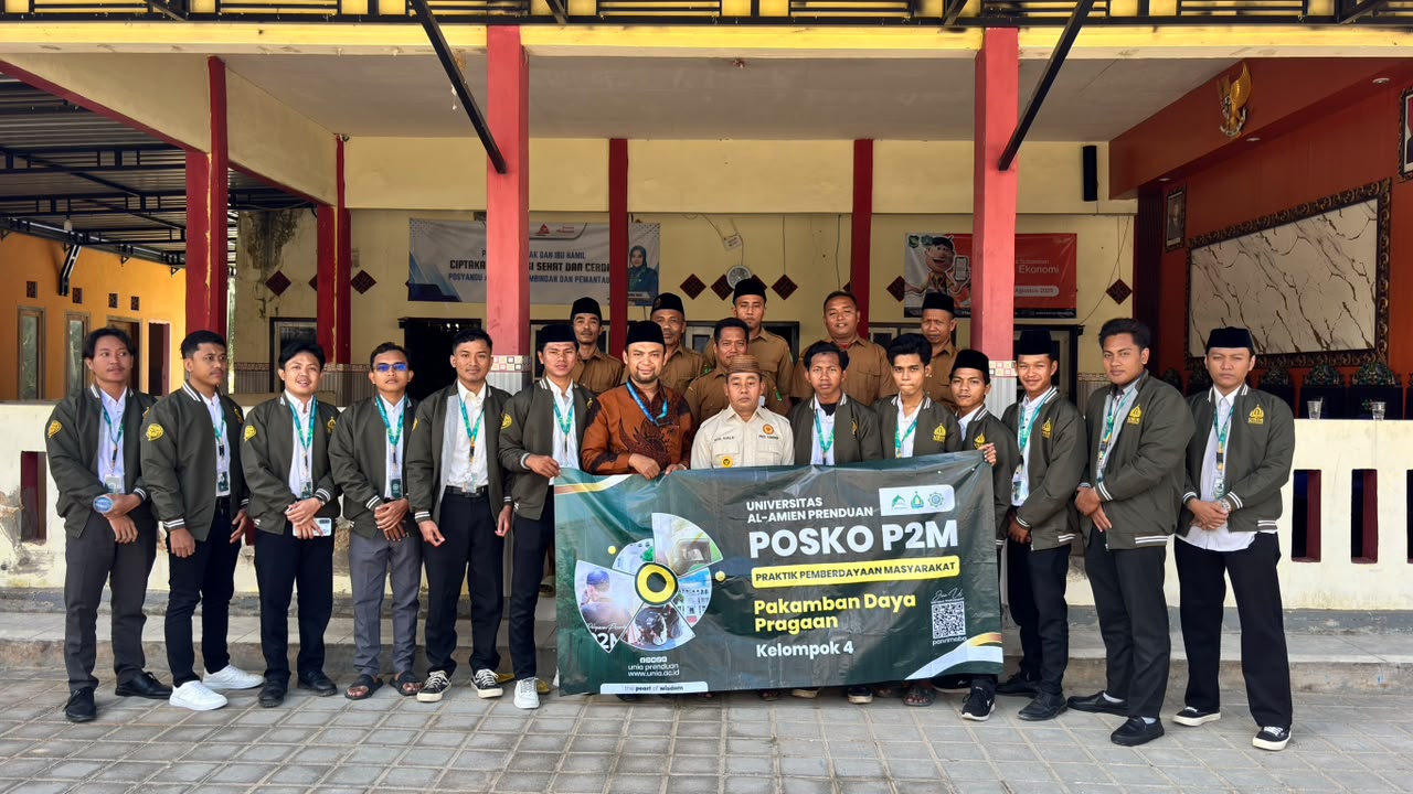 Penyerahan Resmi P2M Kelompok IV ke Kepala Desa