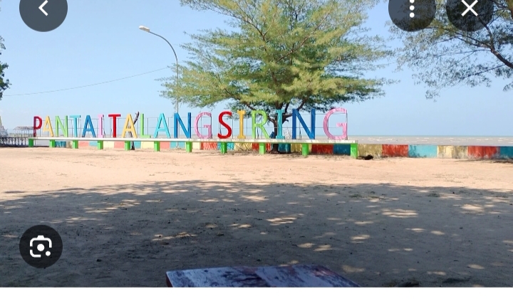 Pantai talang siring