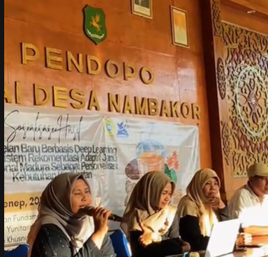 Pererat Silaturahmi dengan PKK, Mahasiswa P2M Ikuti Sosialisasi Pemanfaatan AI untuk Rekomendasi Jamu