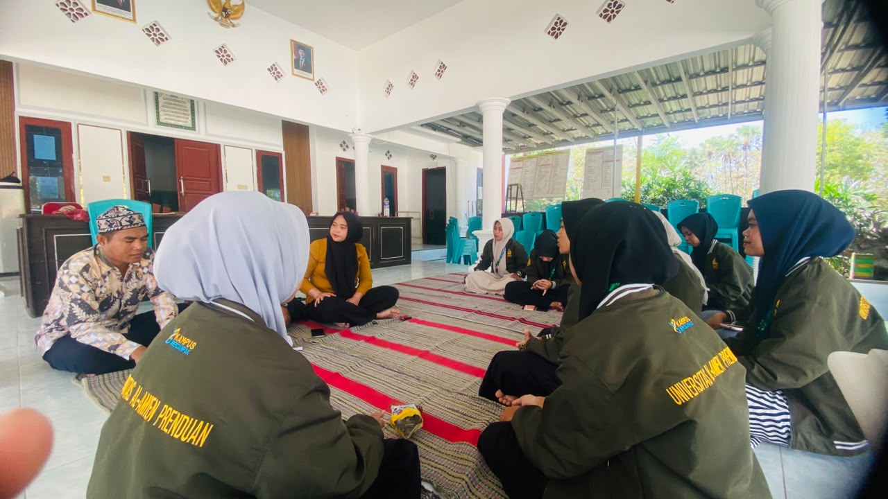 Membangun Jejak Digital Desa, P2M Kelompok 6 UNIA Prenduan Gandeng Pemerintah Desa Tanjung