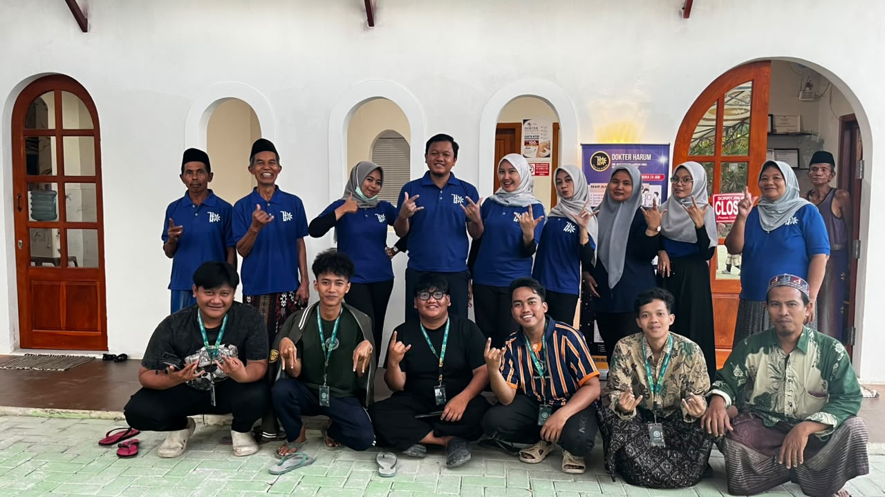 Kolaborasi antar mahasiswa P2M dan NaKes dalam pelayanan masyarakat