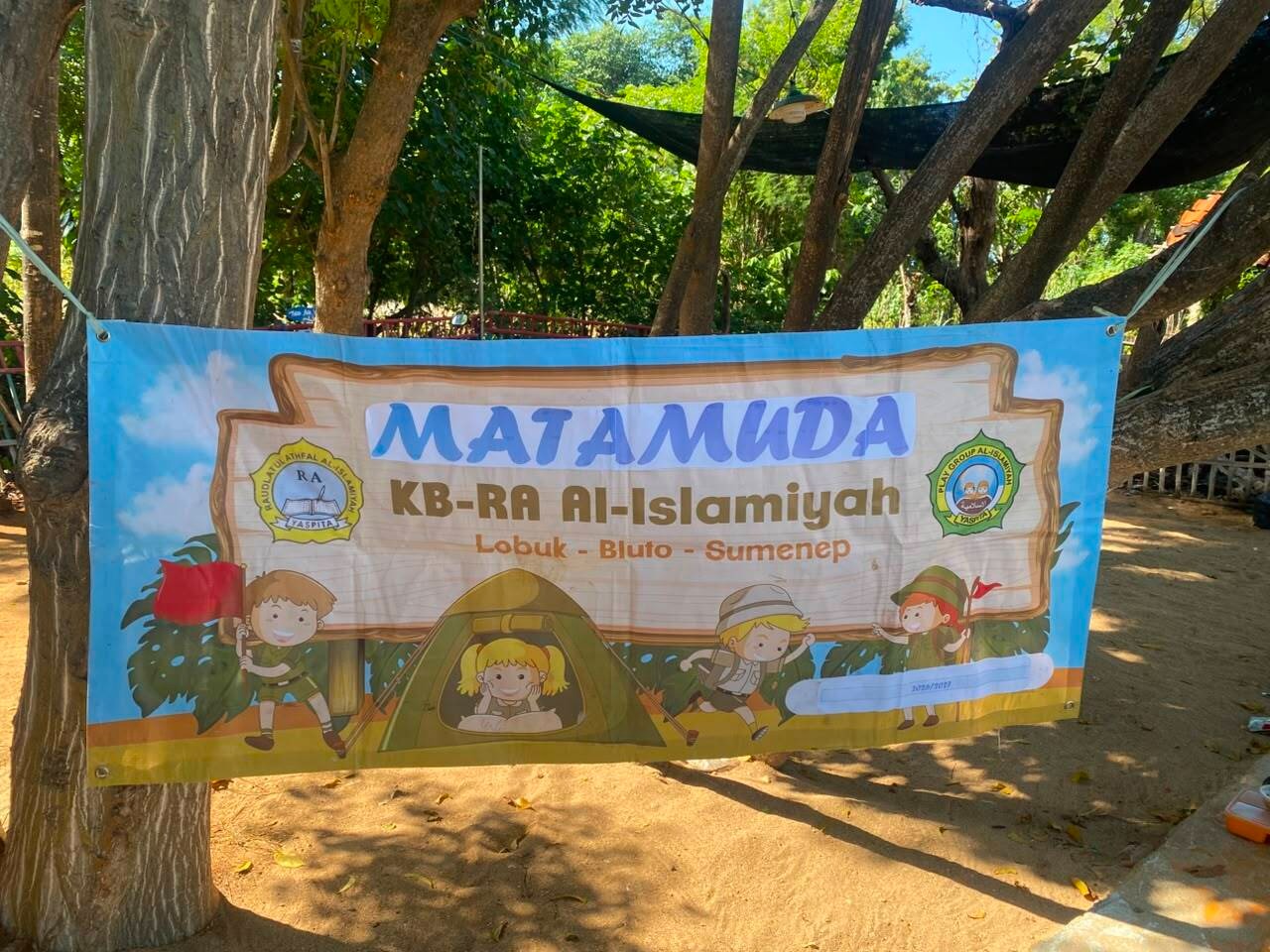 Meriahkan Penutupan MATAMUDA KB-RA Islamiyah di Pantai Matahari