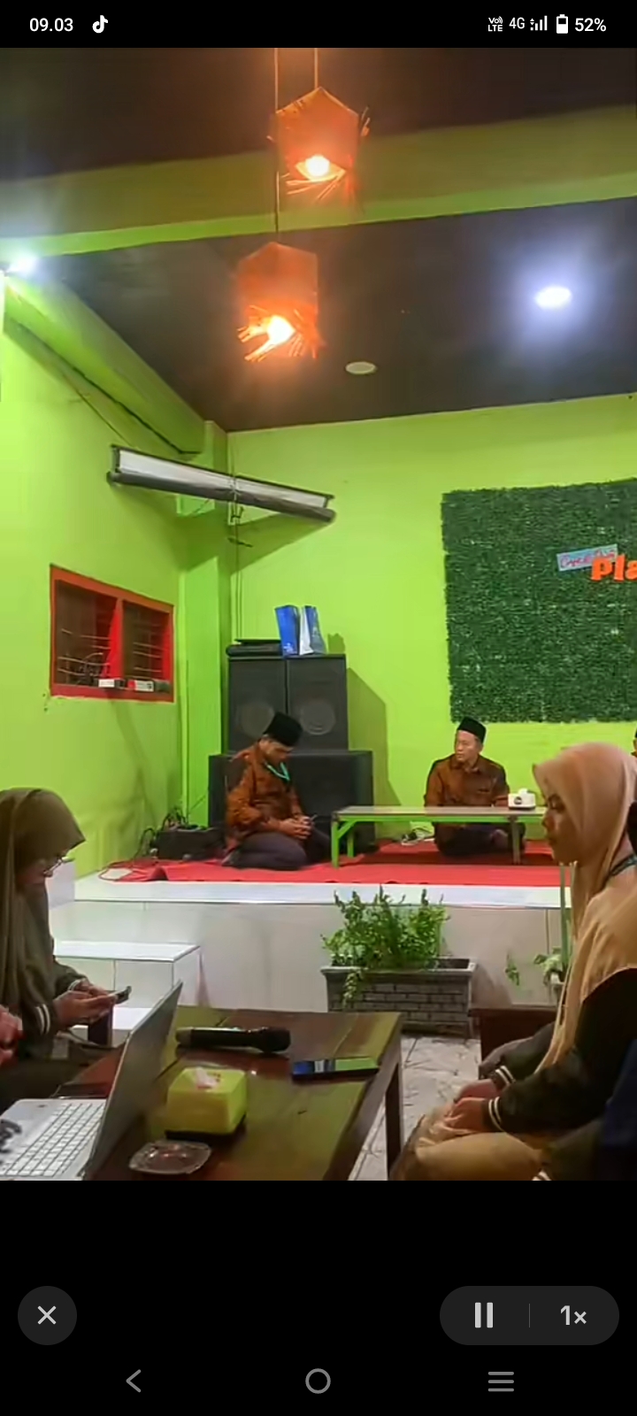 Evaluasi dan monitoring pihak kampus di plappa gennak 