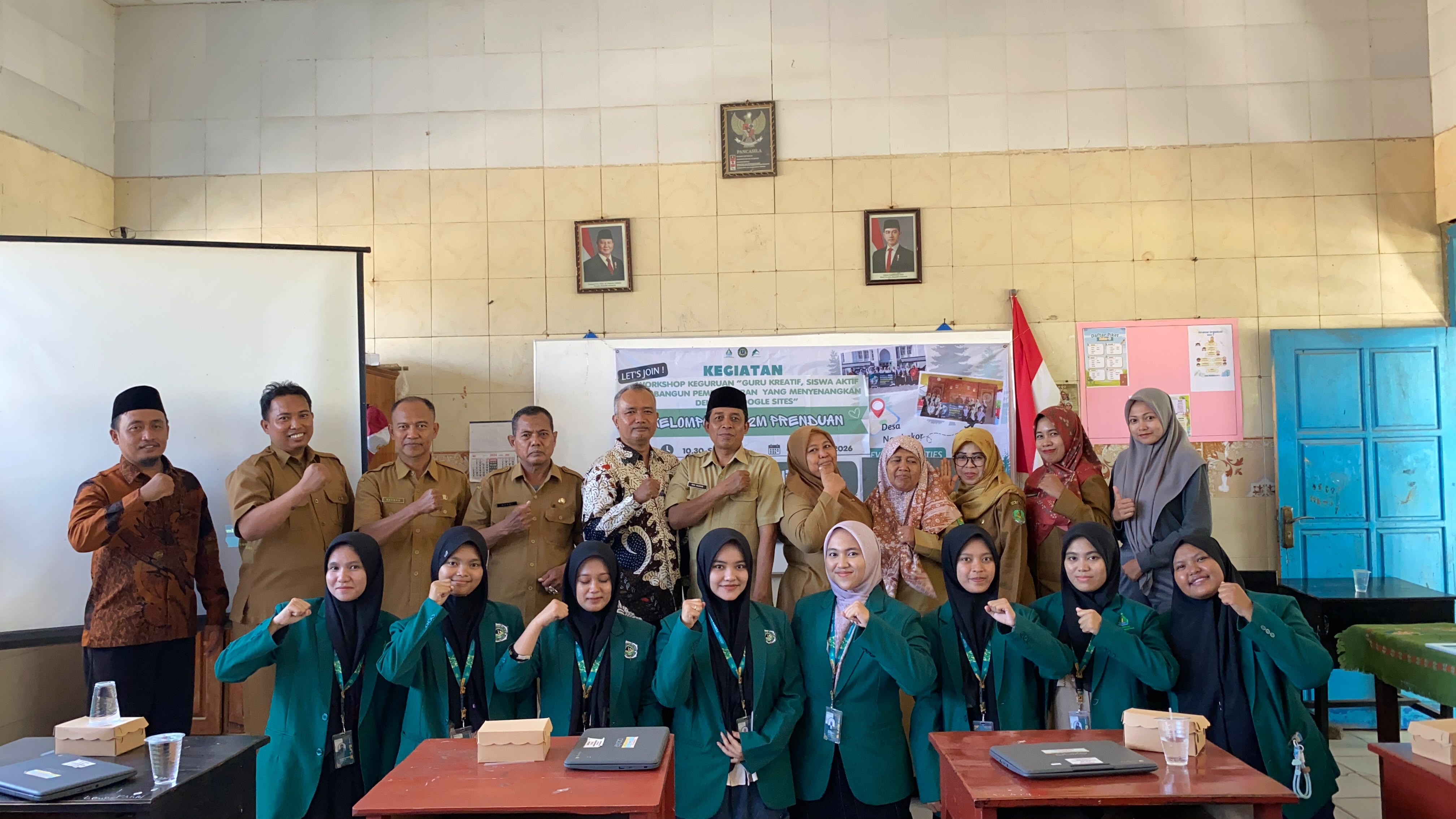 Guru Kreatif, Siswa Aktif: P2M Nambakor Dorong Pembelajaran Digital dengan Google Sites